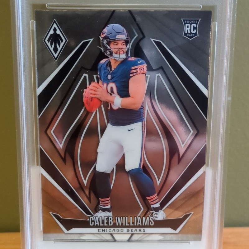 Panini 2024 Phoenix Rookies Caleb Williams #151 RC Base PSA 9 Chicago Bears view 2