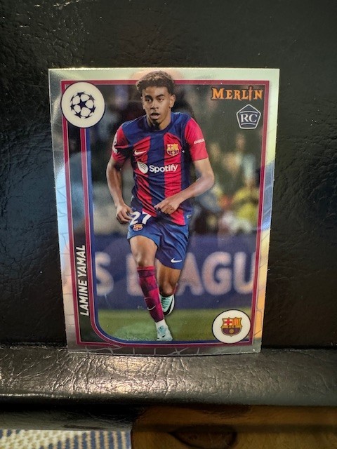 2023-24 Topps Merlin Uefa Club Competitions - Lamine Yamal #27 (RC)