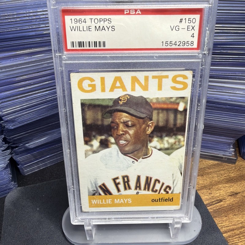1964 Topps - Willie Mays #150 PSA 4 HOF