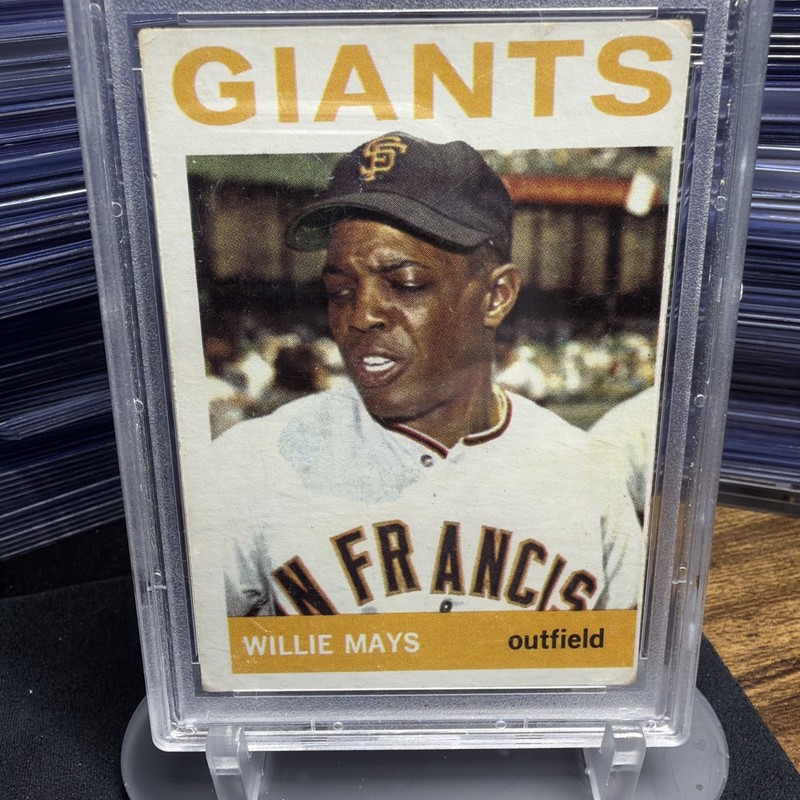 1964 Topps - Willie Mays #150 PSA 4 HOF view 2