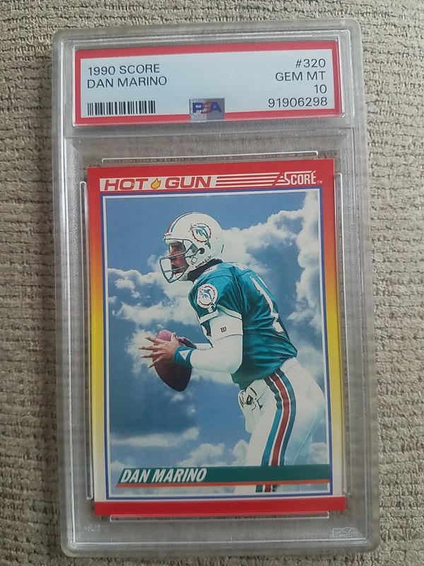 1990 Score - Hot Gun Dan Marino #320 PSA 10!! ONLY 118!!