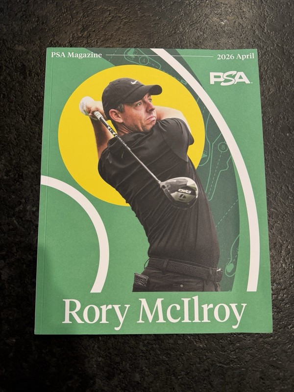 PSA Magazine #52 April 2026 Rory McIlroy Variant Cover SP