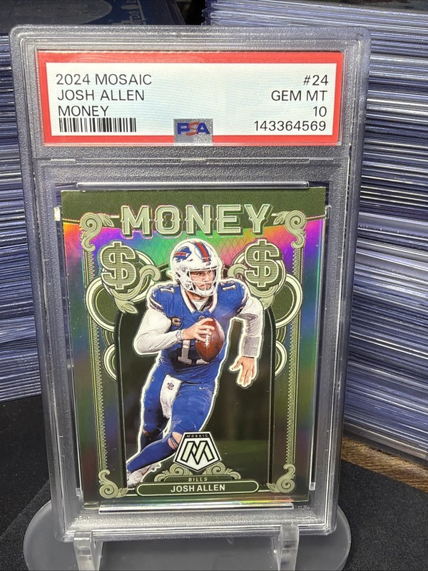 2024 Panini Mosaic - Money Josh Allen #24