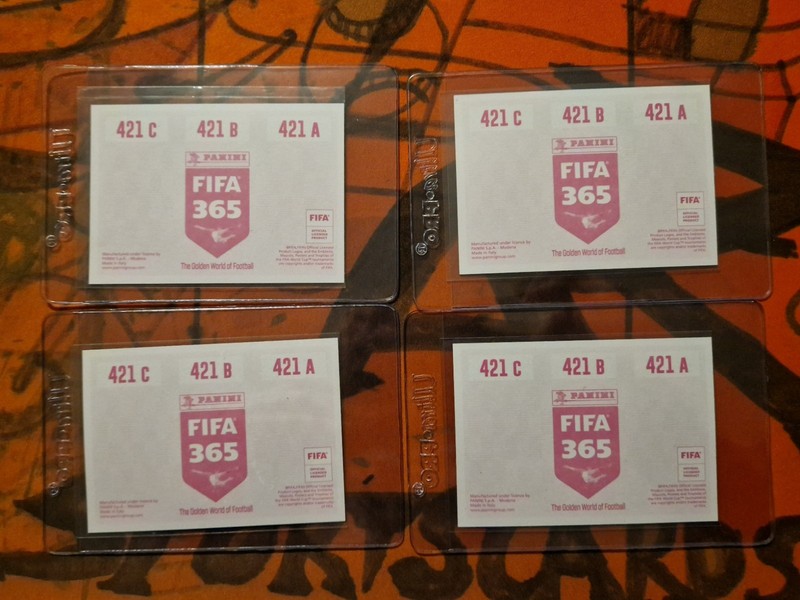 ERLING BRAUT HAALAND 2019-20 Panini FIFA 365 Album Sticker ROOKIE LOT of 4 #421 view 2