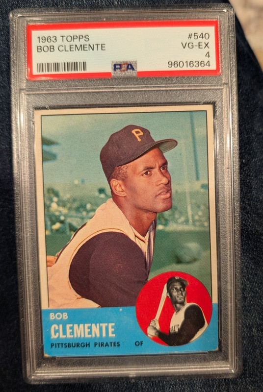 1963 Topps Bob Clemente #540 PSA GRADED 4 VG-EX