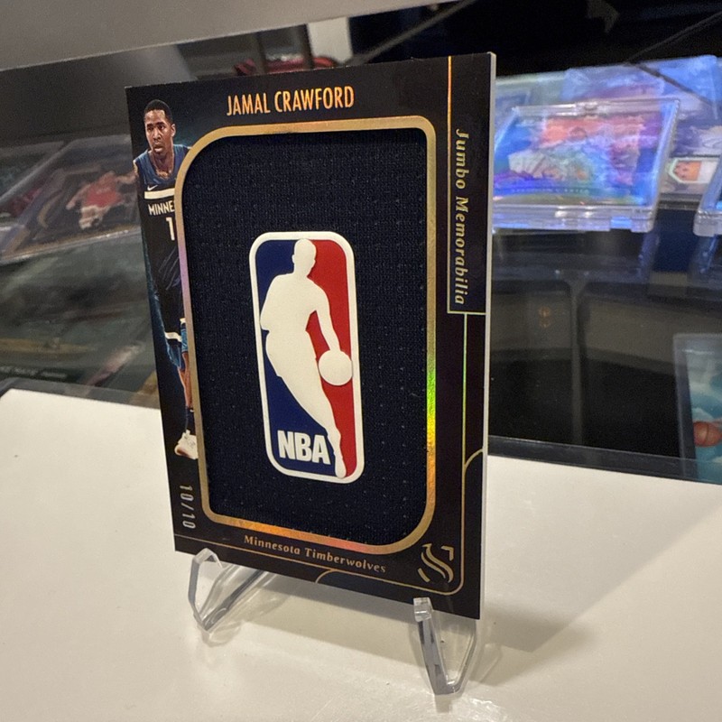 2024-25 Panini Silhouette Jamal Crawford 10/10 ~ eBay 1/1 NBA Logoman Patch view 2
