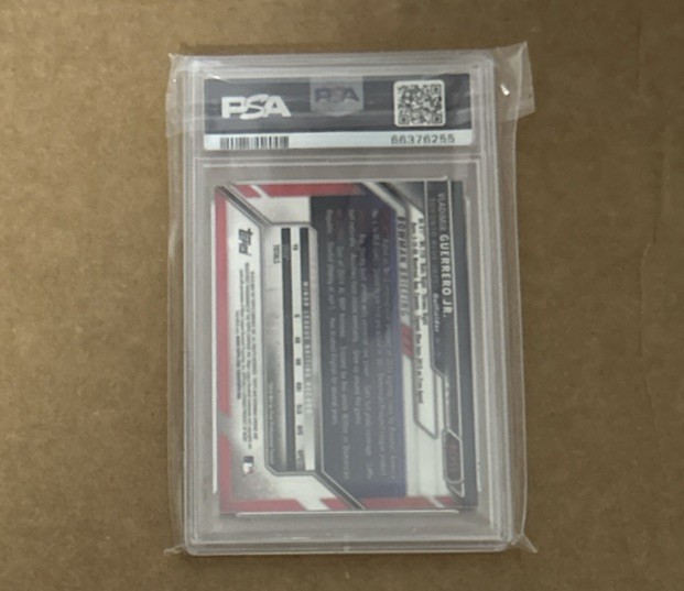 2016 BOWMAN PROSPECTS CHROME VLADIMIR GUERRERO JR #BCP55 PSA 10 Blue jays Rookie view 2