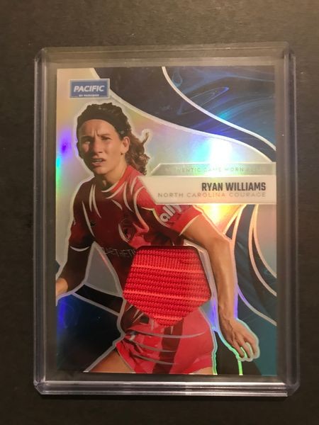 Ryan Williams 2025 Parkside NWSL Pacific GAME USED MATCH WORN Jersey Relic