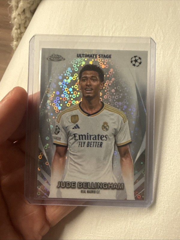 Jude Bellingham 2023-24 Topps UEFA UCL Ultimate Stage Chrome