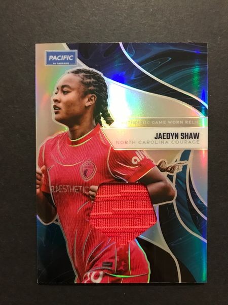 Jaedyn Shaw RARE 2025 Parkside NWSL Pacific GAME USED MATCH WORN Jersey USWNT