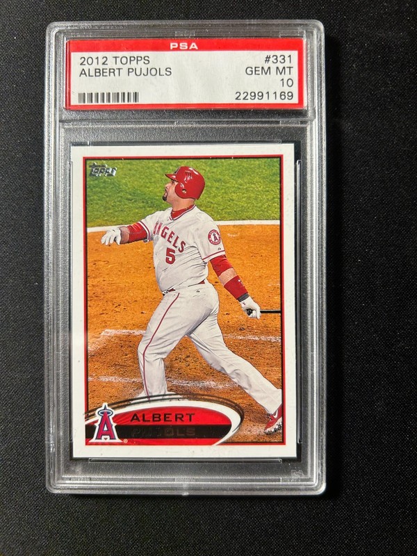 2012 Topps - Albert Pujols #331 PSA 10