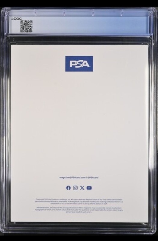 Peyton Manning PSA Magazine September 2025 CGC 9.4 SP HOF Colts Broncos Legend view 2