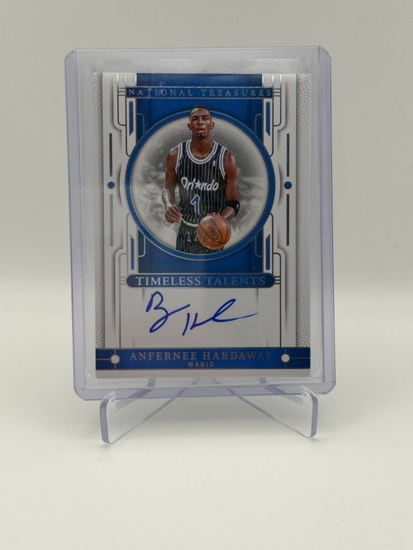 ANFERNEE HARDAWAY 2023-24 National Treasures Timeless Talents Auto /25 🔥