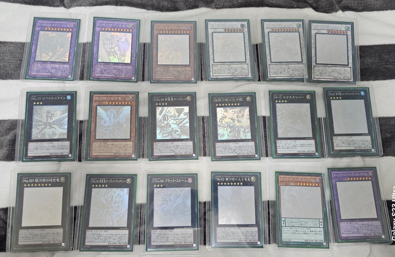 Yu-Gi-Oh! Japanese Ghost Rare Holographic Lot 39 Cards Mint+ BRG Grade 9 Slabs
