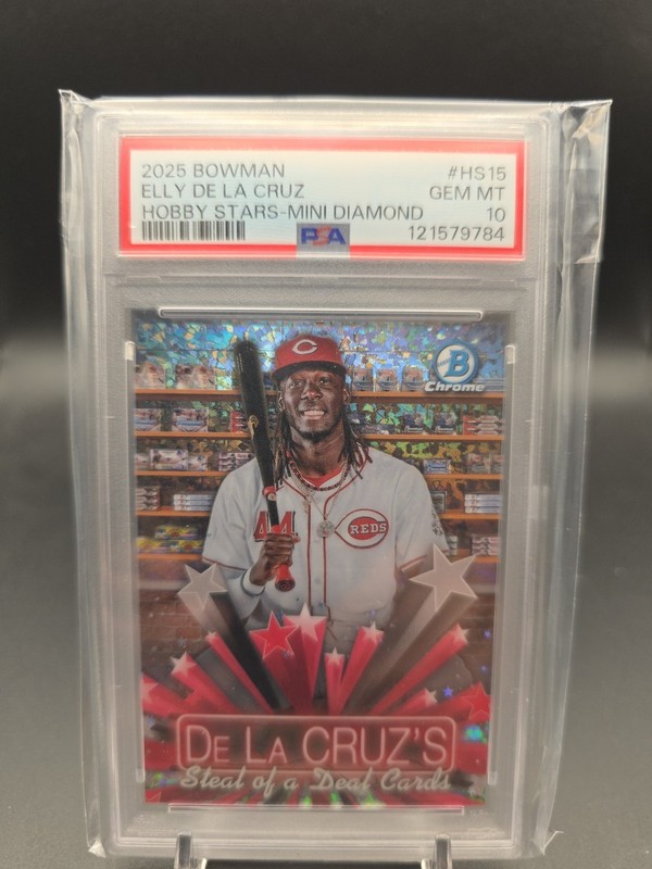 2025 Bowman Hobby Stars #HS15 Elly De La Cruz /150 Gem Mint PSA 10