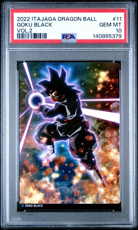 2022 ITAJAGA DRAGON BALL SUPER VOL. 2 #11 Goku Black PSA 10