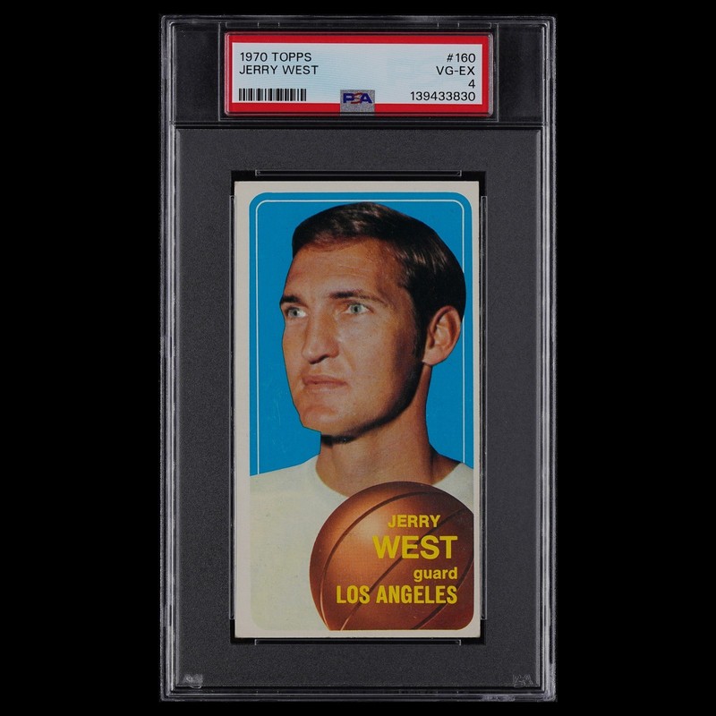 1970 Topps Jerry West #160 PSA 4 VG-EX Lakers HOF "The Logo" Vintage Basketball