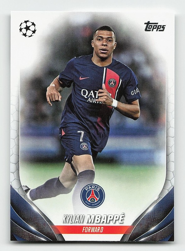 2023-24 Topps UEFA Club Competitions #21 Kylian Mbappe