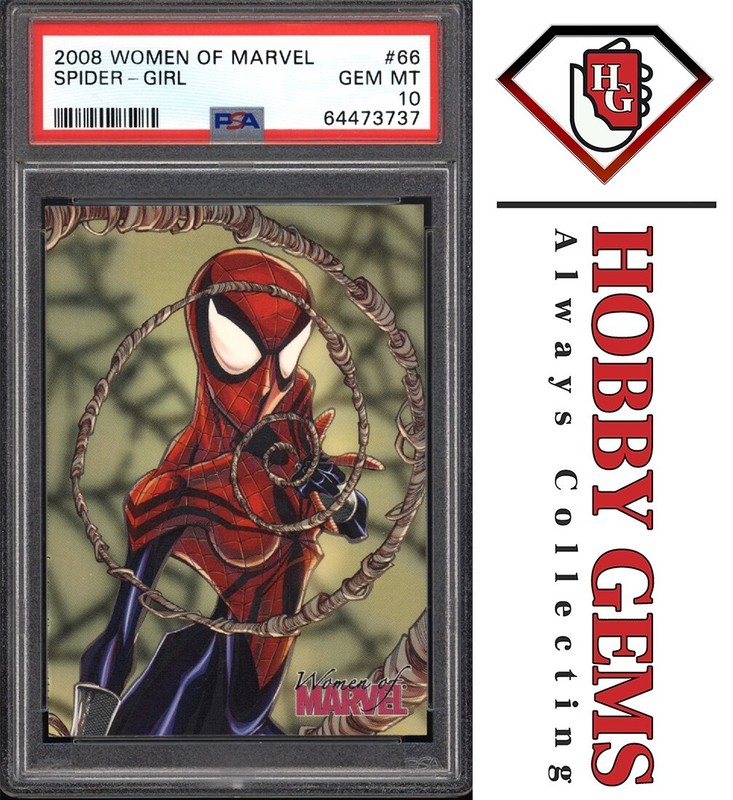 SPIDER-GIRL PSA 10 2008 Rittenhouse Women of Marvel #66 C3