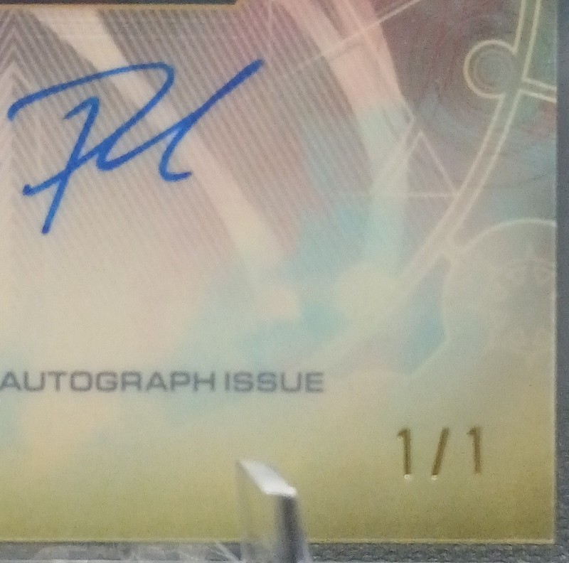 2025-26 TOPPS CHROME 1/1 SUPERFRACTOR AUTO CHROMOGRAPHS JORDAN POOLE NBA + READ view 2