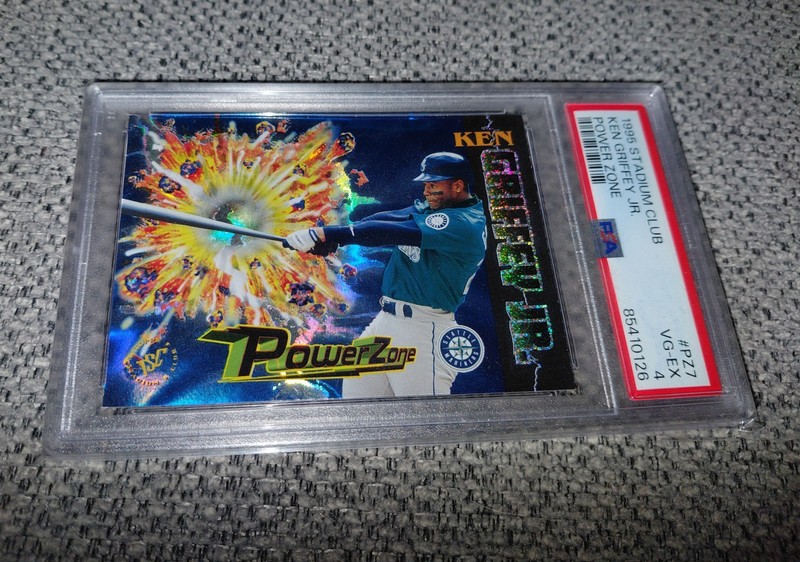 Ken Griffey Jr. Psa 4 1995 Topps Stadium Club Power Zone Seattle Mariners #PZ7