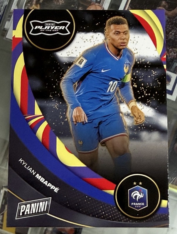 2026 Panini Player of the Day Soccer KYLIAN MBAPPE World Cup parallel #2