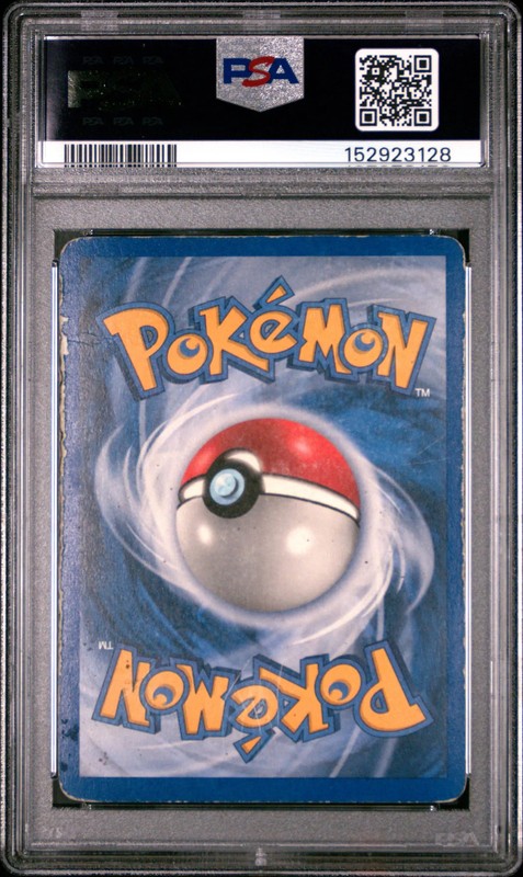 2004 Pokemon Gold Star EX Team Rocket Returns Mudkip #107/109 PSA 2 view 2