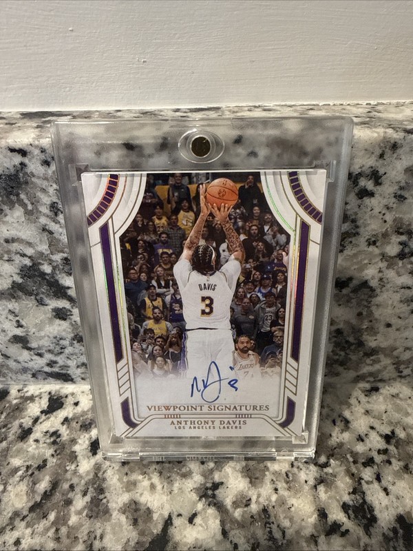 24-25 Panini National Treasures Viewpoint Signatures Anthony Davis Auto /10