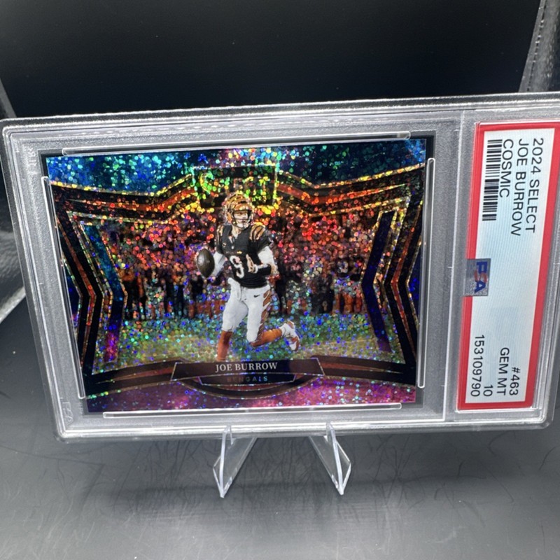 Panini 2024 Select Joe Burrow Cosmic #463 PSA 10 Cincinnati Bengals