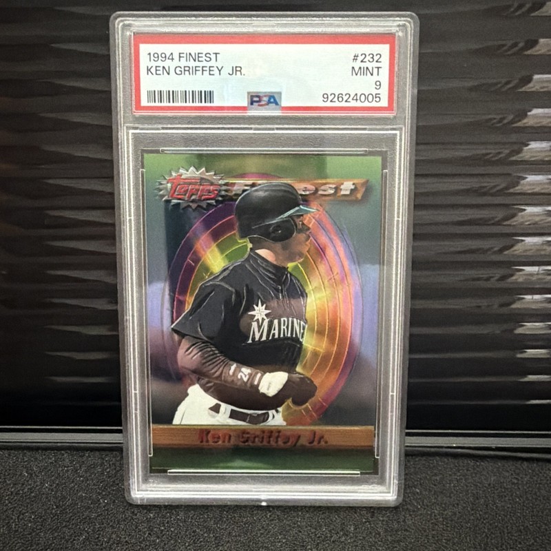 1994 Topps Finest Ken Griffey Jr. #232 PSA 9 Seattle Mariners 🔥📈