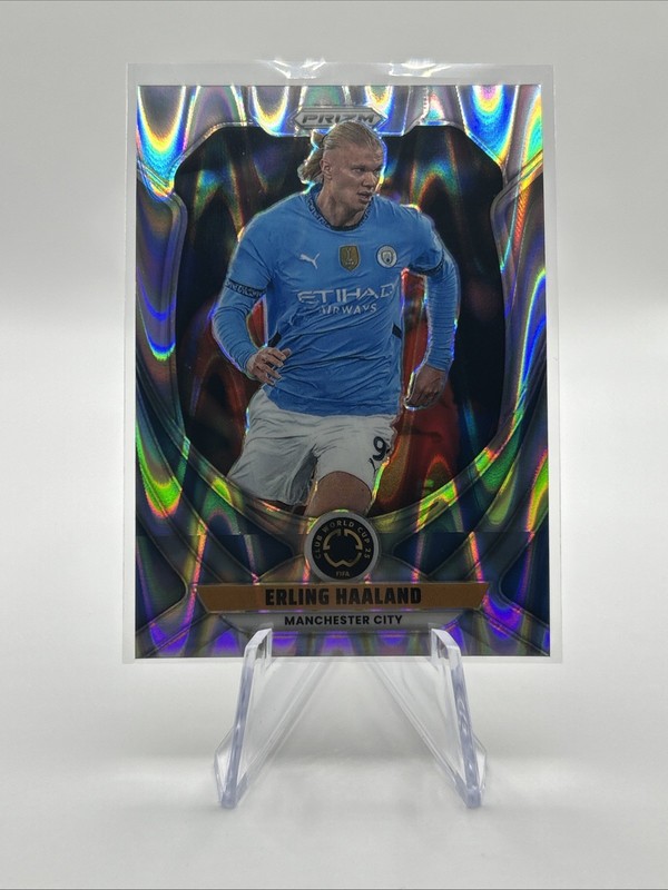 2025 Panini Prizm Fifa Club World Cup - Erling Haaland #136 Seismic