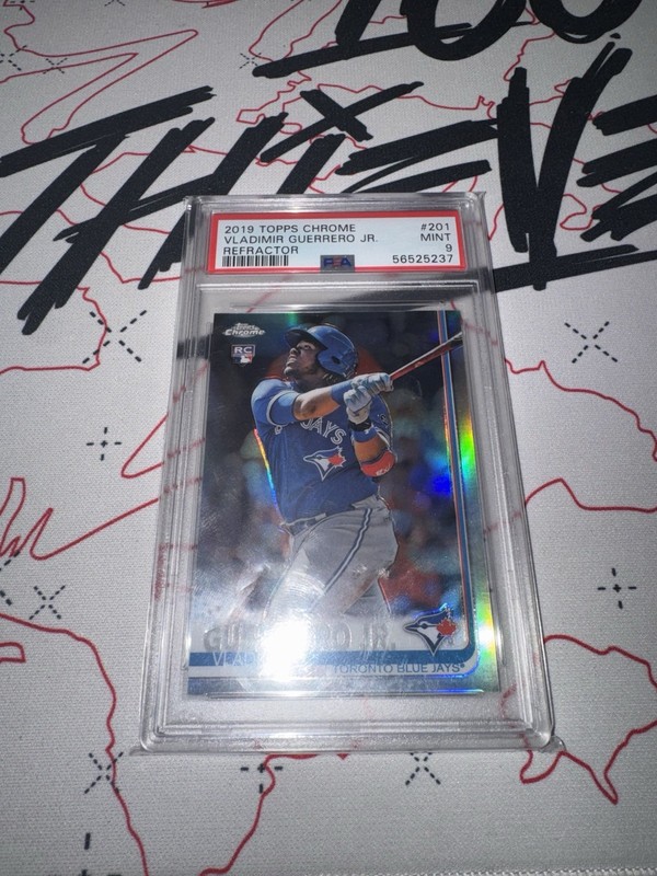2019 Topps Chrome - Vladimir Guerrero Jr. #201 Refractor (RC) PSA 9