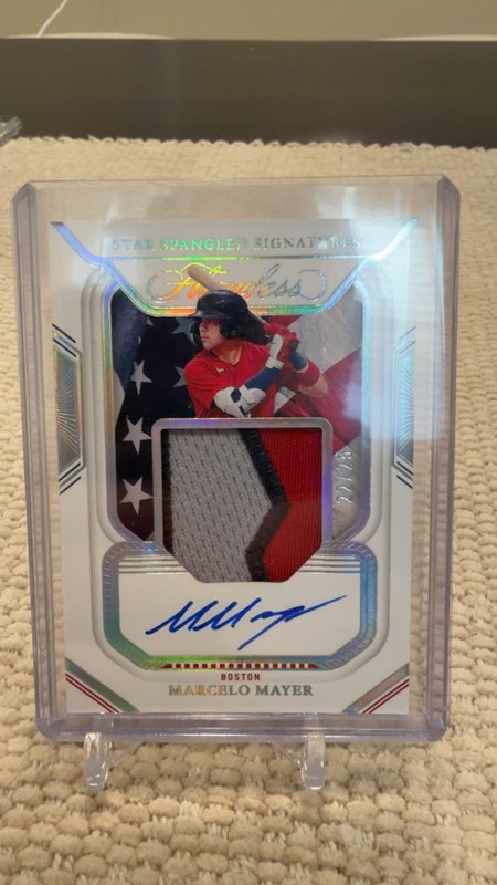 2023 Panini Flawless - Star Spangled Signatures Marcelo Mayer #SS-MM /25 (AU,... view 1