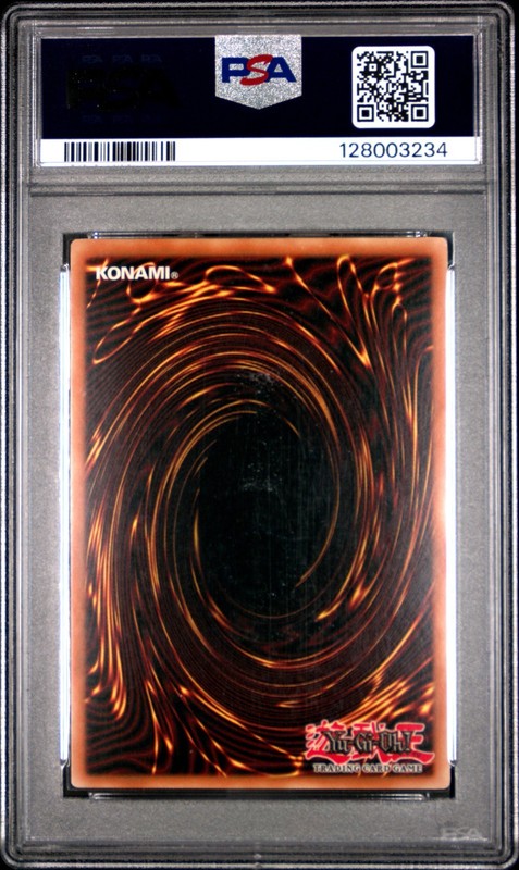 Stardust Dragon Yugioh 2008 TDGS-EN040 Ghost Rare Unlimited PSA 7 view 2