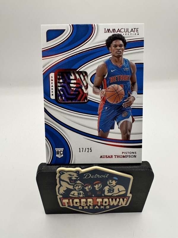 2023-24 Panini Immaculate - Sneaker Swatches Ausar Thompson SS-AUT /49 (MEM, RC)