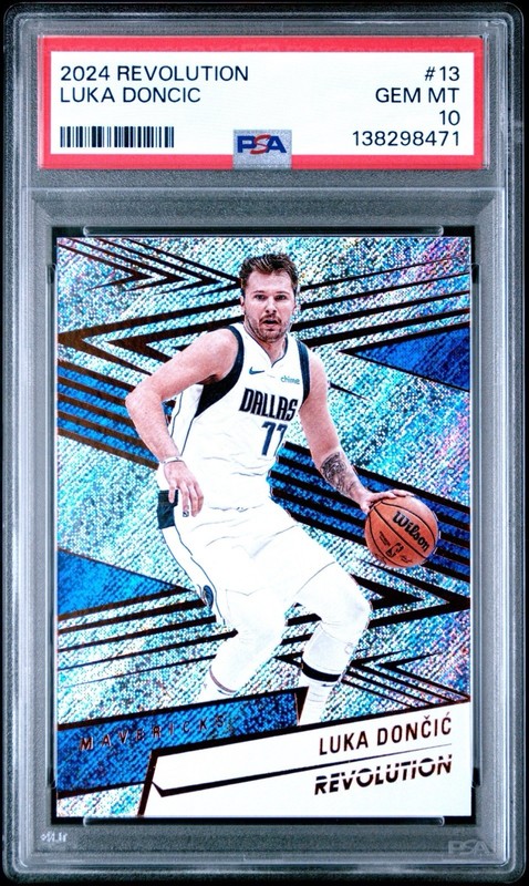 Luka Doncic 2024-25 Panini Revolution Basketball Card GEM Mint PSA 10 💎