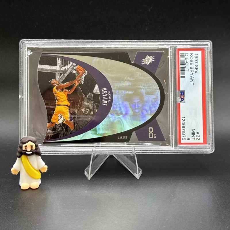 1997 SPx Kobe Bryant RC Die-Cut PSA 9 Mint Lakers #22 Rookie HOF Rare