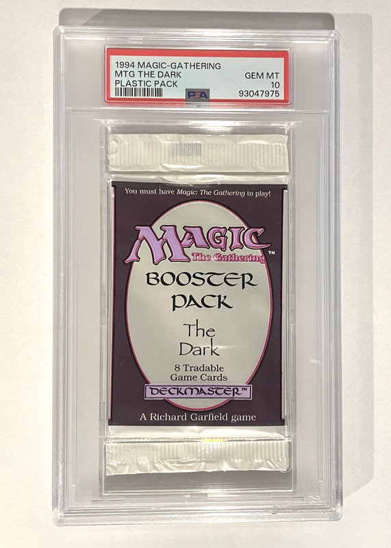 MTG The Dark Sealed Booster Pack - PSA 10 - GEM MINT - Vintage