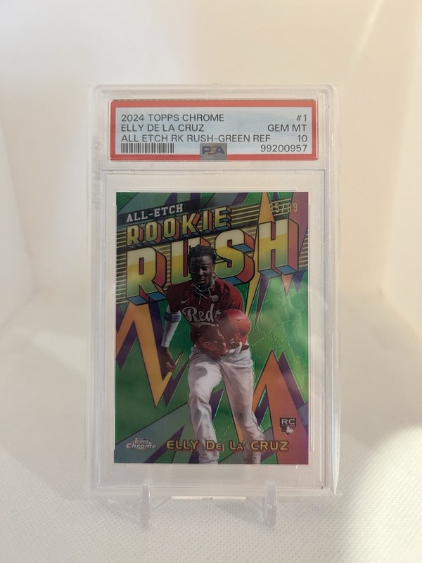 2024 Topps Chrome - All-Etch Rookie Rush Elly De La Cruz /99 PSA 10