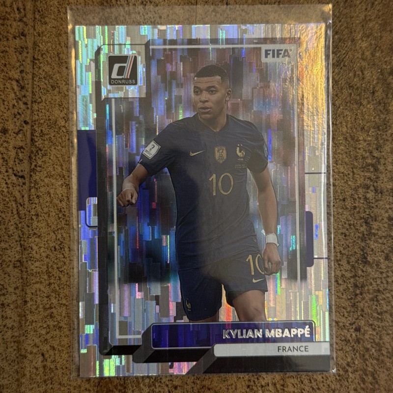 2022-23 Panini Donruss FIFA KYLIAN MBAPPE #51 SILVER PARALLEL FRANCE