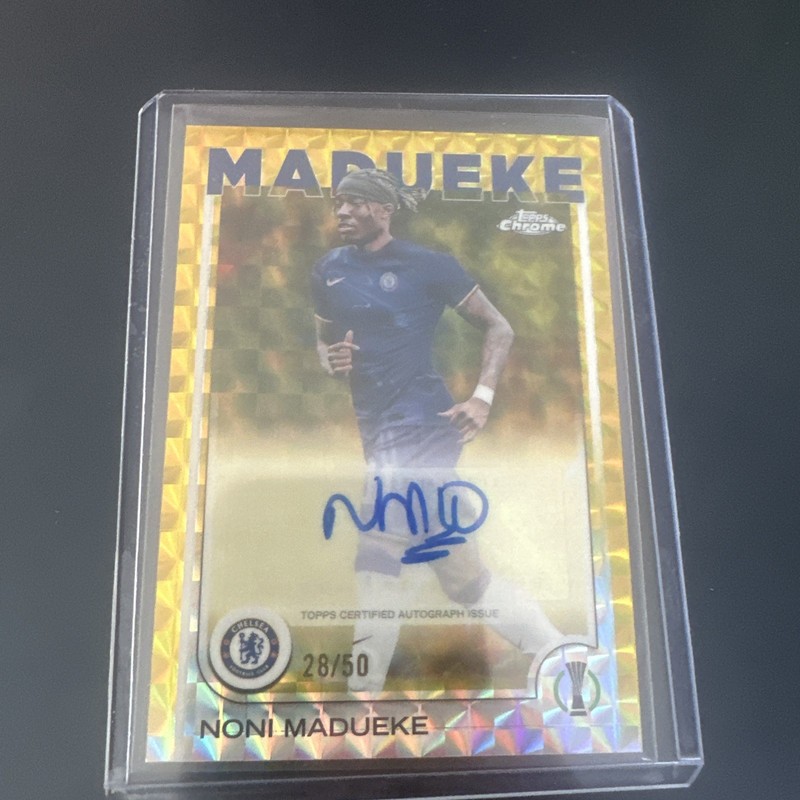 2025 Topps Chrome UCC Noni Madueke Auto /50