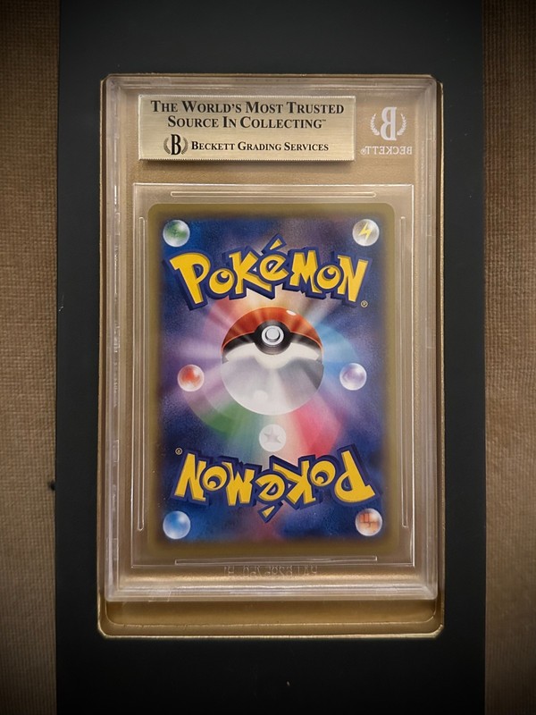 2021 POKEMON JAPANESE PIKACHU PROMO 227/S-P BGS10 GOLD LABEL view 2