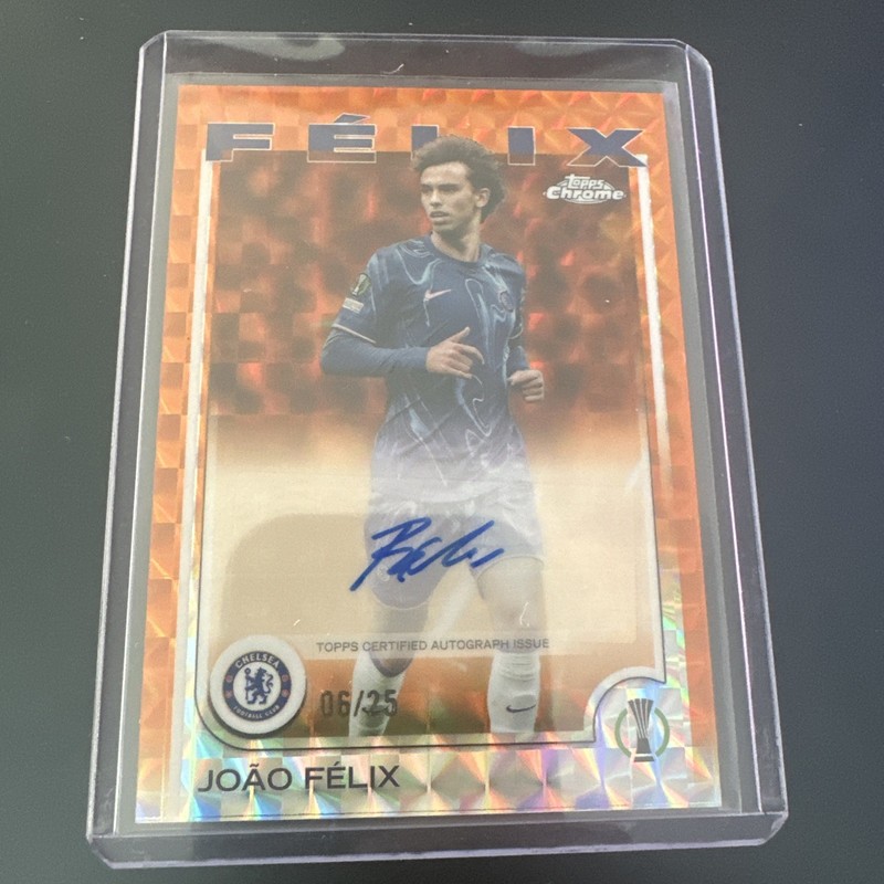 2025 Topps Chrome UCC Joao Felix Auto /25