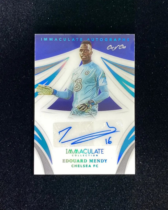2021 Panini Immaculate #IA-EM Edouard Mendy Auto Chelsea 1/1 SP JC22
