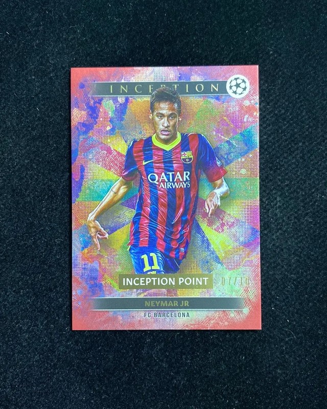 2024-25 Topps Inception UEFA Red #45 Neymar Jr 7/10 Barcelona RR72