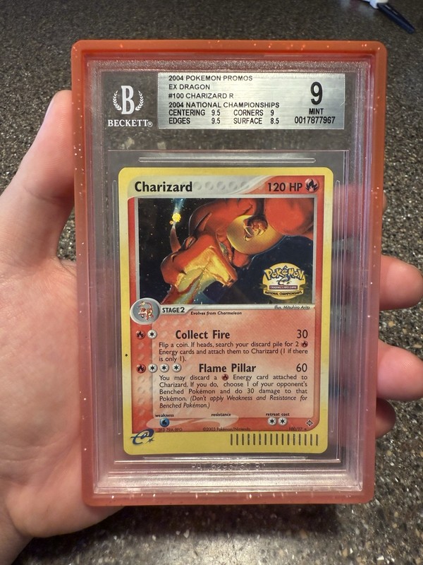 2004 Pokemon Ex Dragon National Championships Charizard #100 Promo