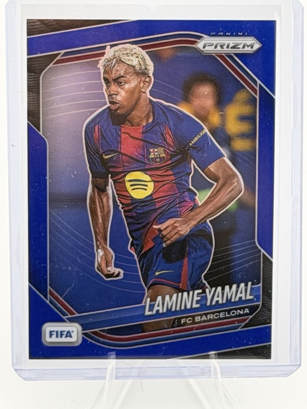 2025-26 Panini Prizm FIFA Lamine Yamal #245 Blue Prizm FC Barcelona /199