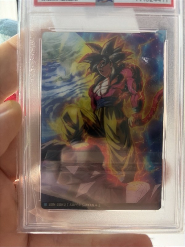 Dragon Ball GT Son Goku Super Saiyan 4 Card 7-17 R ARS Graded PSA 9