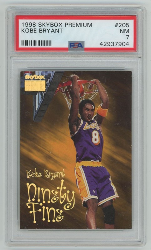 1998-99 Skybox Premium Kobe Bryant PSA 7 Los Angeles Lakers #205
