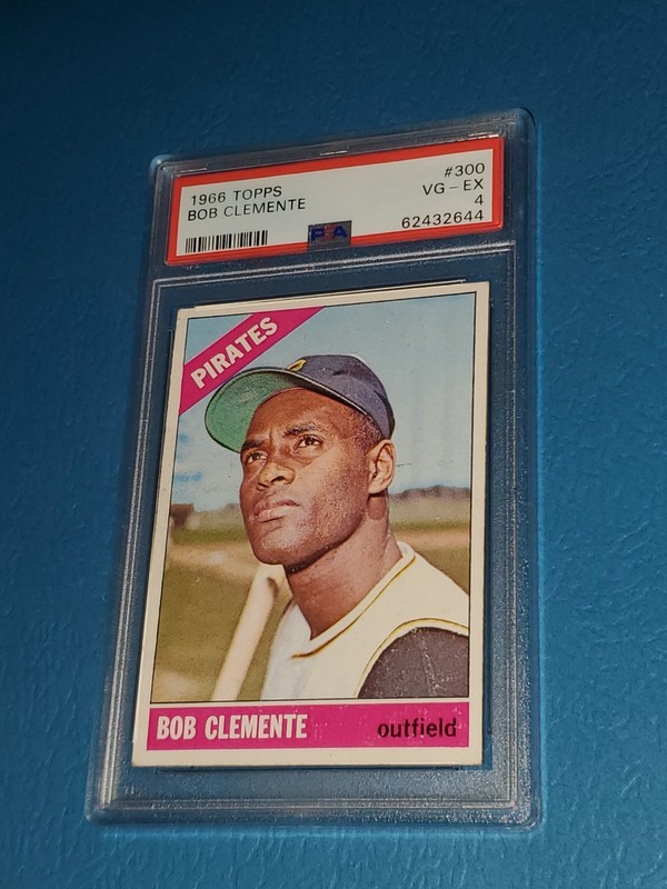 1966 Topps Roberto Clemente #300 PSA 4 (PERFECT CENTERING)